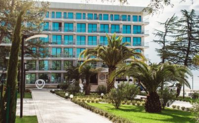 Отель «Лучезарный Резорт» Сочи 4* апарт-отель Лучезарный в Лоо